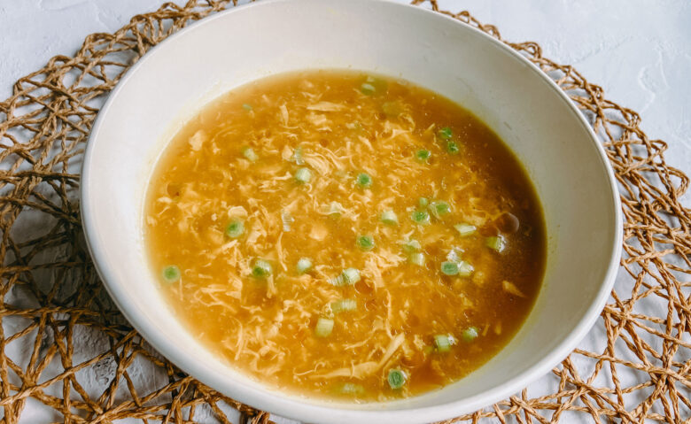 Imagen de sopa de huevo china